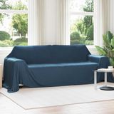 vidaXL - Dekentjes - 6 stuks - Marineblauw - 350 x 270 cm - Fleece