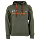 Peak Mountain Katoenen sweatshirt French Terry met capuchon voor heren, maat M, groen