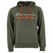 Peak Mountain Katoenen sweatshirt French Terry met capuchon voor heren, maat M, groen