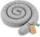 Serpentijnkussen ASE Spolka Akcyjna XXL bedslang bedkussen voedingskussen bedrol bedrandbescherming sierkussen bedomranding slang XL handgemaakt Galaxie 200 cm Oeko-Tex-certificaat