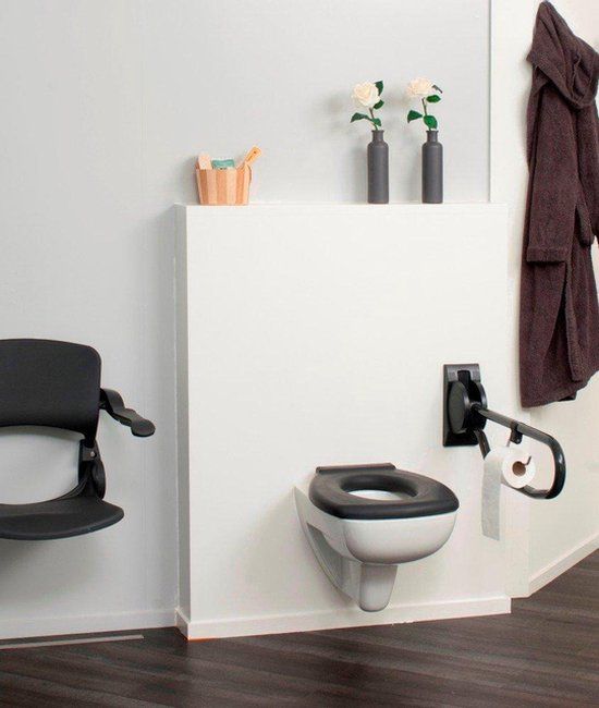 Linido Handicare LI2603.3901-11 Opklapbeugel - 90cm - Antraciet
