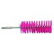 Maya Professional Tools 10775-3 buisborstel met schroefdraad voor steel, FBK/levensmiddelhygiëne, 50 mm x 100 mm x 160 mm, rood