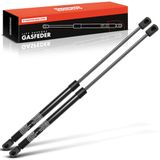 Frankberg 2x Gasveer demper steunen Gasdrukdemper achterklep 590N Compatibel met 206 CC 2D Cabriolet 1.6L-2.0L 2000-2008 Vervangingsnummer# 9637115080