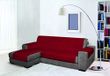 Trendy Waterdichte en Doubleface bankhoes, Bordeaux 240cm, 100% microfiber