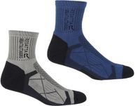 Regatta Actieve Outdoor Sokken Blauw Katoenmix 43-47 (2 paar)