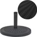 vidaXL Parasolvoet rond 14 kg hars zwart