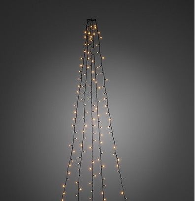 Konstsmide Lichtmantel - 150 LED - Zwart - Binnen & Buiten