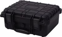 vidaXL Beschermende materiaalkoffer 35x29,5x15 cm zwart
