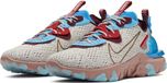 Nike React Vision Heren Sneakers - Wit/Blauw/Rood - Maat 41