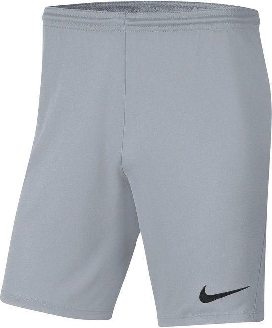 Nike Park III Short Heren - Maat XXL - Grijs