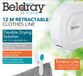 Beldray Uittrekbare Waslijn - 12 Meter - Wit