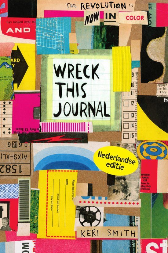 Wreck Spectrum Wreck this journal - Wreck this journal, nu in kleur!