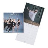 Drager Paris Danskalender 2023, om op te hangen, 29 x 29 cm, 16 maanden sept-22 tot december 23, 7 talen, kalender voor huis, keuken, maandkantoor, 12 foto's van klassieke dans, FSC®-gecertificeerd