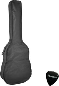 Boston Klassieke Gitaartas 3/4 - Zwart - Met Plectrum - Junior