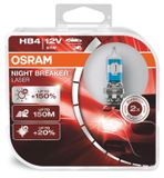 OSRAM NIGHT BREAKER LASER 2x HB4 +150% Next Generation koplamplamp