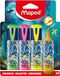 Maped - Etui met 4 Dragon markeerstiften