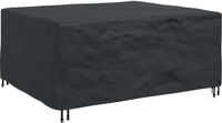 vidaXL Meubelhoes Effen Zwart 200 x 150 x 85 cm 210D
