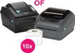 EtiketXL 10 x PostNL Starterspakket: Printer + 10 rollen 102x150mm