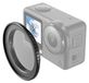 Wigento Support cadre en métal pour DJI Osmo Action 6, accessoires robustes, noir