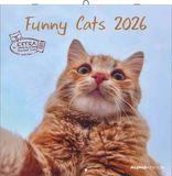 Alfaedition Funny Cats 2026 Wandkalender