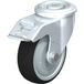 Blickle 754486 LER-PATH 100KF-FI Roulette pivotante avec blocage Diamètre de la roue: 100 mm Capacité de charge (max.): 150 kg 1 pc(s)