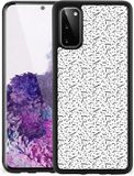 B2Ctelecom Back Cover voor Samsung Galaxy S20 Bumper Case Stripes Dots