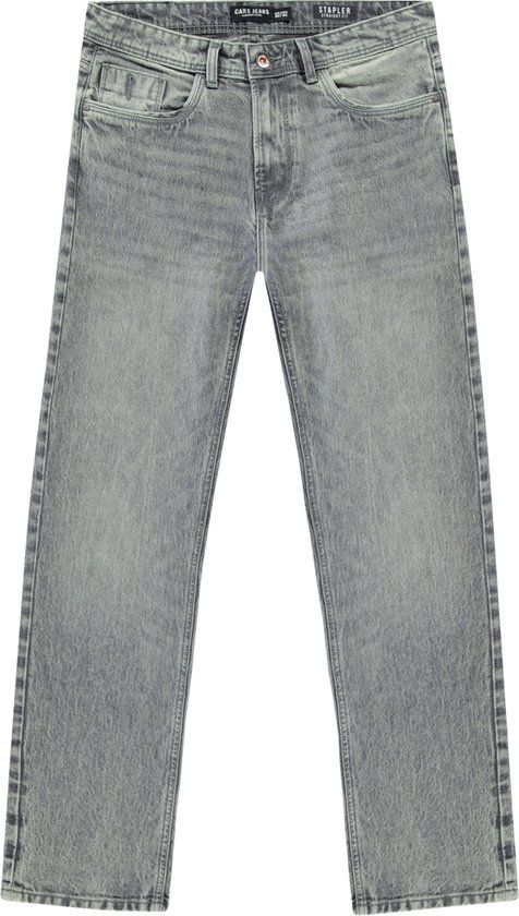 Cars Jeans Jeans Stapler Regular Fit Heren - Grijs Used - W42 X L34
