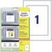 Avery Zweckform Avery Positioneer etiket voorbedrukt 220x160mm 5 vel 1 etiket per vel 3-talig