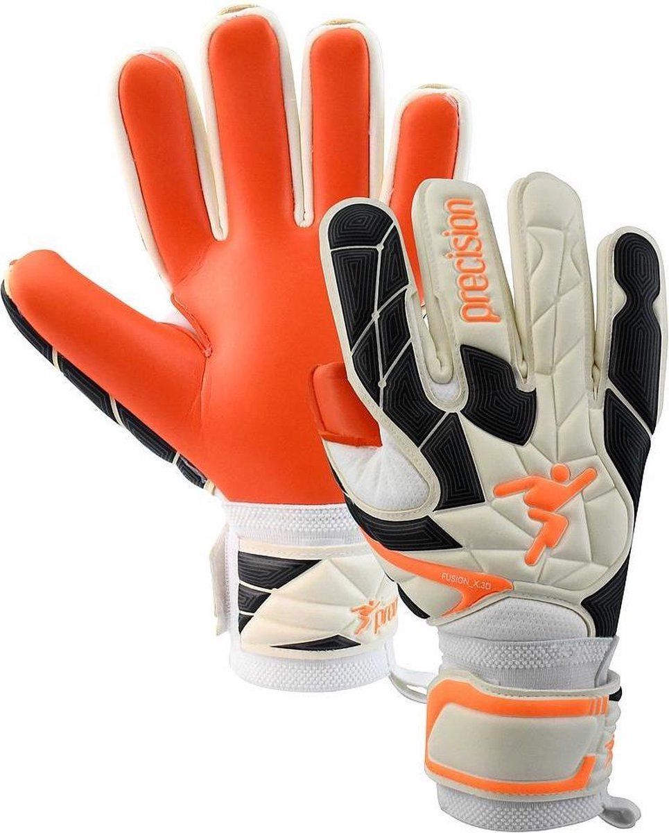 Precision Panda Precision keepershandschoenen Fusion_X.3D Pro wit/oranje/zwart