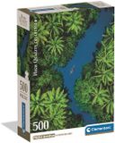 Clementoni Puzzle 500 Pièces Vue Aérienne Tropicale High Quality Collection