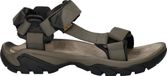 Teva M TERRA FI 5 UNIVERSAL Leren Heren Sandalen - Donkergrijs