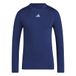 adidas heren Techfit Longsleeve Men Shirt, team navy blue 2, XXL