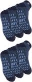 Heat Holders - 6 paar heren 23 TOG antislip lage enkel thermo pantoffelsokken