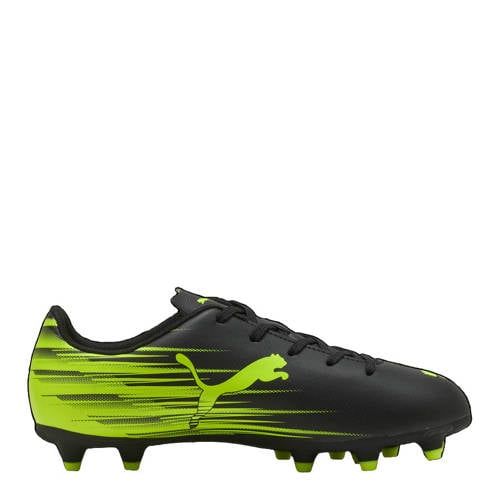 Puma junior imitatieleren voetbalschoenen - zwart/geel