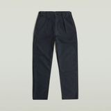 G-Star Pleated Chino Relaxed Tapered Heren Joggingbroek Blauw 33/32