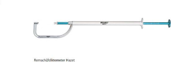 HAZET Precisie schuifmaat voor remschijven/diktemeter 4956-3 - Geschikt voor diverse automodellen