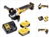 DeWalt DCG 405 M2 meuleuse d'angle sans balais 18V 125mm + 2x batterie 4.0Ah + chargeur