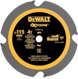 DeWalt Lame de scie circulaire 115x10x4mm 4T Laminaat/Vezelcement