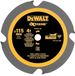 DeWalt Lame de scie circulaire 115x10x4mm 4T Laminaat/Vezelcement