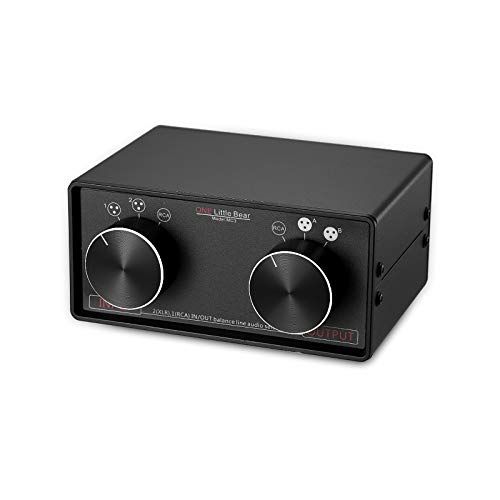 Nobsound Little Bear MC3 - Audio Switch - XLR/RCA