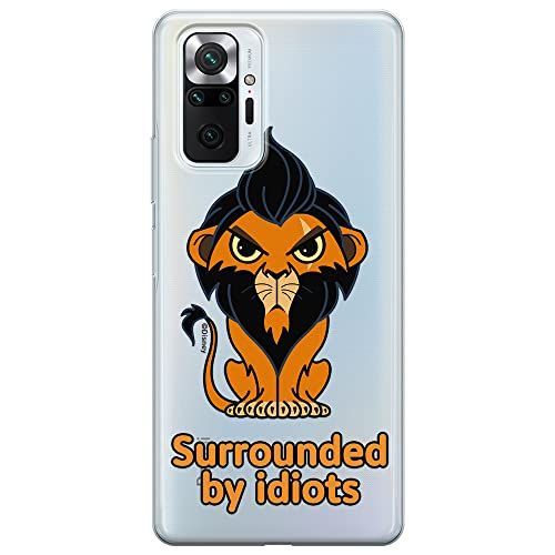 ERT GROUP mobiele telefoonhoesje voor Xiaomi REDMI NOTE 10 PRO - Disney Scar 001