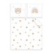 Babybest beddengoed Little Friends wieg/kinderwagen 80x80cm dekbedovertrek + 35x40cm kussensloop katoen