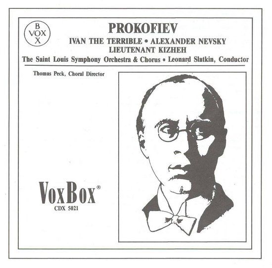 Leonard/Saint Louis Symphon Slatkin - Prokofiev:Film Music