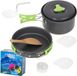 Menasks Set de casseroles de voyage Camping Pot Pan Xl - UNI