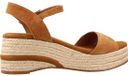 POPA MERI Sandalen met hak voor dames, bruin, maat 39