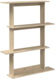 vidaXL Wandplank Sonoma Eiken 100 x 20 x 126 cm Bewerkt hout