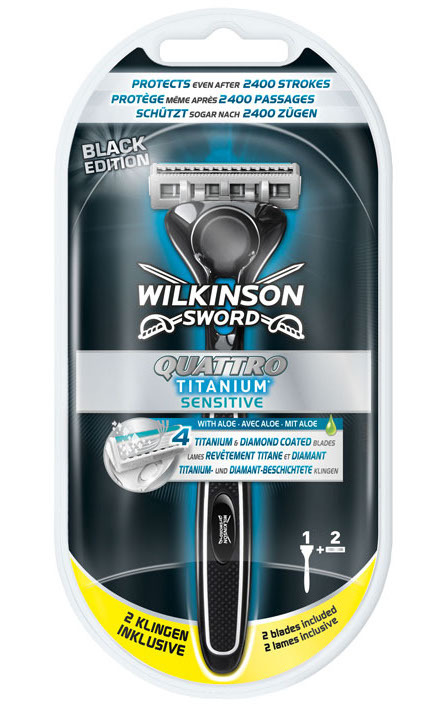 Wilkinson Quattro Titanium Sensitive Apparaat