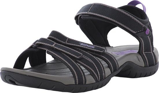 Teva W TIRRA Dames Sandalen - Maat 36 - BLACK/GREY - Wandelsandalen