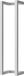 Fortifura Calvi Porte-serviettes - 60x12.5x12.5cm - chrome