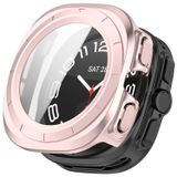 Wigento Samsung Beschermhoes + beschermglas voor de Samsung Galaxy Watch Ultra 47mm, gemaakt van kunststof (PC)